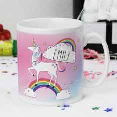 Hampers and Gifts to the UK - Send the Personalised Unicorn Mug - Bridesmaid Gifts 